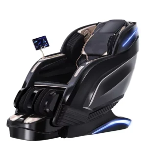 Luxury Electric Home Use Full Body Multi Functional Zero Gravity Space Capsule Massage Chair SL Guide Rail Robotic Arm 4D