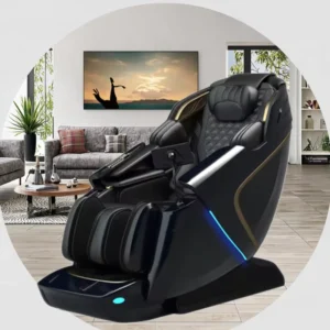 Luxury Electric Shiatsu Chair Massage 4D Zero Gravity Full Body Massage Chair with Airbags Intelligent Voice Control