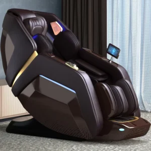 Luxury Full Body 4D Massage Chair 135cm SL Rail Thai Stretching Home Hotel Commercial OEM