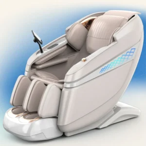 Luxury Full Body Massage Chair SL Guide Rail Heating Function Intelligent Voice Control