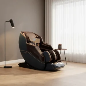Luxury Full Body SL Track Rolling Massage Chair Modern Style Portable Recliner with Foot Massage