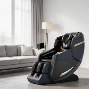 Luxury Full Body Shiatsu Massage Chair Zero Gravity Smart Rolling Portable Foldable Foot Spa Seat Air Pressure 2D Manipulator