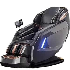 Luxury Full Body Stretching Massage Chair Electric 4D 3D Zero Gravity Recliner PU Leather Comfortable