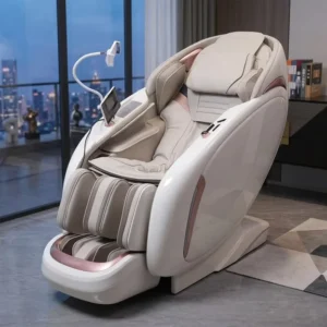 Luxury Fully Automatic Smart Home Zero Gravity Space Capsule Design Massage Chair for Full Body Relaxation