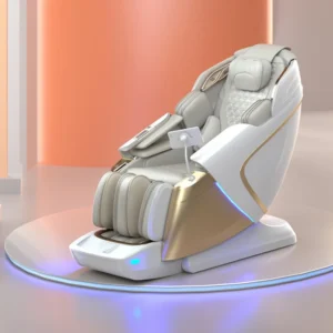 Luxury Heated Full Body 4D Electric Zero Gravity Airbag Rolling Home Massage Chair with Buttocks