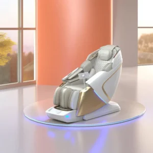 Luxury Heated Relaxing Back Electric Dual Core Massage Chair
