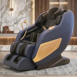 Luxury Heating Full Body Fixed Point Foldable Massage Chair with Shiatsu Kneading & Zero Gravity for Home