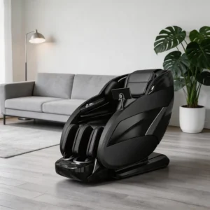 Luxury Hifi Bluetooth Music Pedicure Massage Chair Full Body Airbags 3D Zero Gravity Leg Electric Smart Hot Compress Reclining