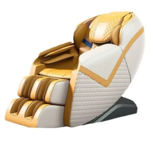 Luxury Home 4D Zero Gravity Shiatsu Massage Chair AI Smart Heat Recliner Full Body 3D Robot Hand SL Track Thai PU Leather