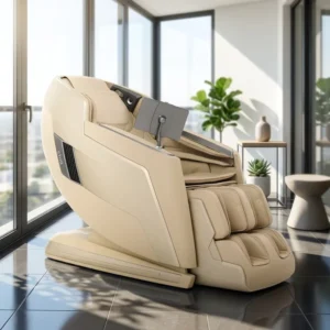 Luxury Home Use Electric Sl Track 4D Zero Gravity Infrared Physiotherapy Massage Chair Heating Boncare K21 Model Musical