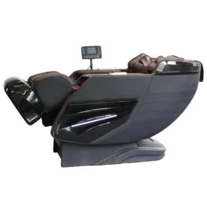 Luxury Home Use Smart Massage Chair 4D Full Body PU Leather Zero Gravity Bluetooth Portable Heating Function