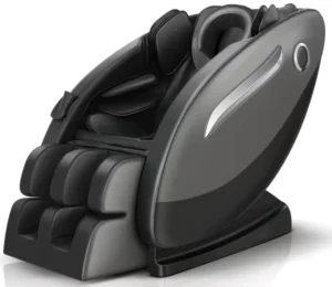 Luxury Leather Zero Gravity Massage Recliner Full Body Air Bag Foot and Backrest Heat Therapy Enhanced Chair
