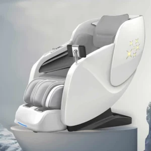 Luxury Massage 4D Automatic Heated Recliner Massage Chair Full Body SL Track Body Scan AI Voice Massage Chair