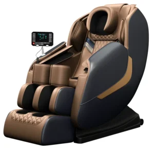 Luxury Massage Chair AI Music Shiatsu Full Body Zero Gravity Air Pressure Foldable Portable Heating Leg