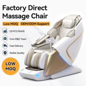 Luxury Massage Chair Touch Screen OEM ODM Full Body Electric 4D 3D Zero Gravity Body Airbag Shiatsu Massage Chair