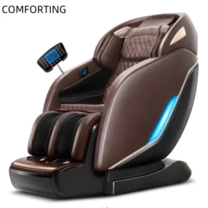 Luxury Modern SL Track Shiatsu Recliner 3D Smart Zero Gravity Full Body Air Pressure Massage Chair