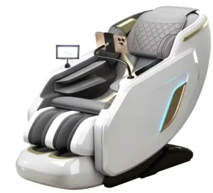 Luxury OEM ODM Shiatsu SL Track Heated Massage Chair 5D Electric Reclining Full Body Zero Gravity Back Massage for Feet
