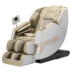 Luxury PS3300 3D Full Body Zero Gravity Massage Chair with Health Detection Flexible Guide SL Track and Separate Foot Massage