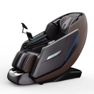 Luxury PU Leather Zero Gravity Electric Massage Chair Full Body Shiatsu Kneading Leg Waist Back Foot Massager LCD