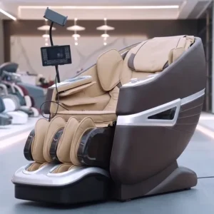 Luxury Portable Foldable Zero Gravity Massage Chair with Hot Compress Full Body & Head Massage 8D Fixed Point