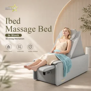 Luxury Professional Salon Furniture Beauty Hair Salon Lay Down Sofa 3D Full Body Massage Spa Electric Bed