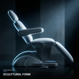Modern Salon Curved Lash Bed Beauty Electric Spa Equipment Massage Bed Custom Lash Extension Bed Beauty Chair