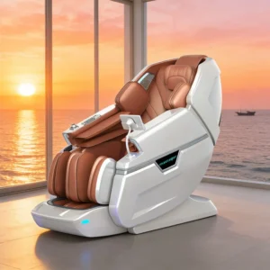 Luxury Recliner Massage Chair Dual Core 4D Zero Gravity Massage Chair