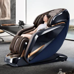 Luxury SL Rail Gear Movement Home Full Body Multi Functional Space Cabin 4D Massage Chair