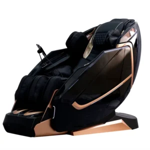 Luxury SL Track Reclining Massage Chair Zero Gravity Full Body Airbags 24 Programs Multi Zone Heating