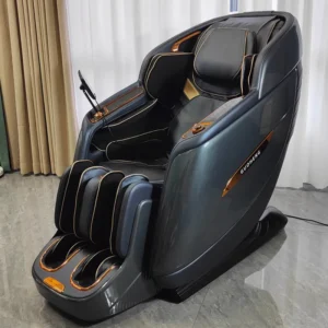Luxury SL Track Sillon De Masajes Electric 3D Full Body Zero Gravity Body Relaxing Leather Reclining Massage Chair 4D