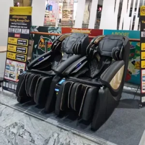 Luxury Shiatsu Zero Gravity Electric Dual Core 3D Coin Operated Vending Massage Chair