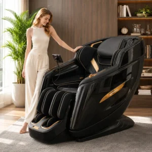 Luxury Shiatsu Zero Gravity Massager Chair SL Track 4D Body Massager Chair Touch Massage Chair