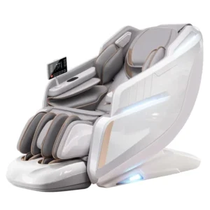 Luxury Smart 3D 4D SL Track Recliner Electric Shiatsu Spa Foot Full Body Zero Gravity Massage Chair Bed