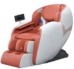 Luxury Smart Full Body 4D Massage Chair Zero Gravity SL Track Electric Bluetooth 3D Reclining Fully Automatic PU Leather