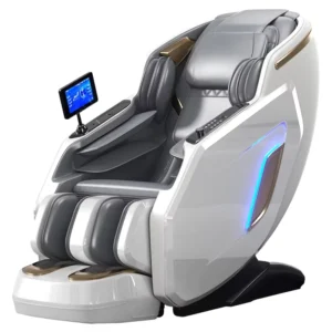 Luxury Smart Massage Chair 3D Zero Gravity Foot Massage Bluetooth Voice Control Hot Compress Music Function Household Electric