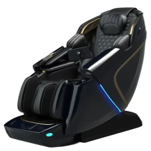 Luxury Smart Sl Track Control Board 4D Electric Portable Foldable Air Pressure Full Body Massage Chair