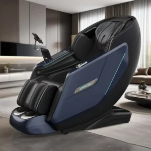 Luxury Smart Zero Gravity Massage Chair with 4D SL Tracking Full Body Coverage Intelligent Voice Control & Bluetooth System
