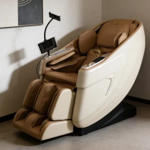 Luxury Spa 3D 4D 5D Smart Electric Capsule Massage Chair with SL Dual Track Multi functional Zero gravity for Home Use