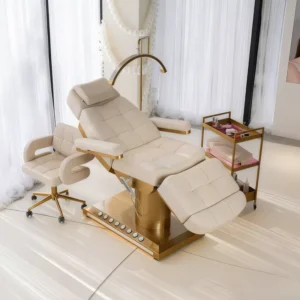 Luxury Spa Beauty Salon Electric Heating Massage Table Medical Podiatry Chair Treatment Esthetician Aesthetic Facial Lash Bed
