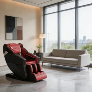 Luxury Vending 3D Zero Gravity Smart Massage Chair Neck Full Body/Foot Massager Bluetooth Musical Function Portable Home Spa