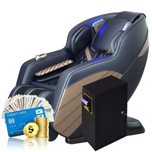 Luxury Warm Comfortable SL Guide Rail Zero Gravity 3D Massage Chair for Physical Wellness