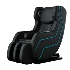 Luxury Zero Gravity 4D Massage Chair Full Body Shiatsu Airbags Heating Foot Calf Roller SL Track AI Smart PU Leather