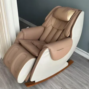 Luxury Zero Gravity Electric Recliner Massage Chair with Heat 122cm SL Track 3 Auto Programs 5 Techniques Full Body Home Office