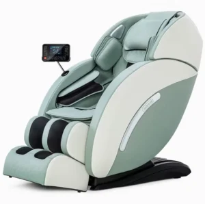 Luxury Zero Gravity Full Body Shiatsu Massage Chair with PU Leather Footrest and Backrest