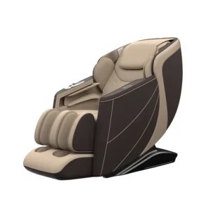 Luxury Zero Gravity SL Track Full Body Massage Chair with Heating Air Compression Bluetooth for Home Office Relaxation