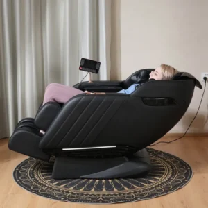 Luxury Zero Grivity Ai Voice Control OEM ODM Heart Rate Testing Massage Chair Full Body Thai Details 4D Real Massage Chair