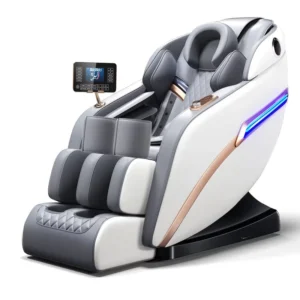 M9 China Luxury Electric 3d 4d 8D Sl Track Salon Massage Chair Bed Full Body