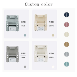Manicure New Design Salon Luxury Furniture Nail Pedicure Chair Foot SPA Series 2