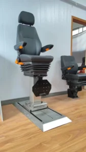 Marine Folding Angle Adjustable Comfortable Helm Seat Shock Absorbing Pilot Horse Chair