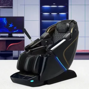 Massage Chair 24 Modes Full Body Electric Airbags Bluetooth Intelligent Voice Control Portable 4D Zero